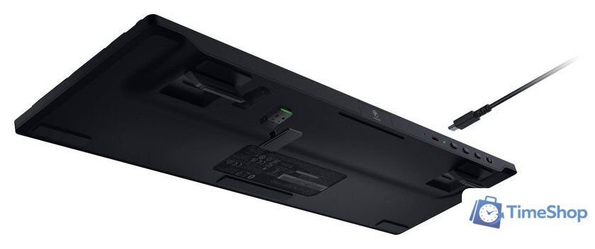 Клавиатура Razer Deathstalker V2 Pro Wireless (черный, Razer Low Profile Optical Purple, нет кириллицы) - Изображение №6 — Интернет-магазин Time-Shop