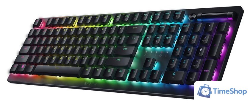 Клавиатура Razer Deathstalker V2 Pro Wireless (черный, Razer Low Profile Optical Purple, нет кириллицы) - Изображение №5 — Интернет-магазин Time-Shop