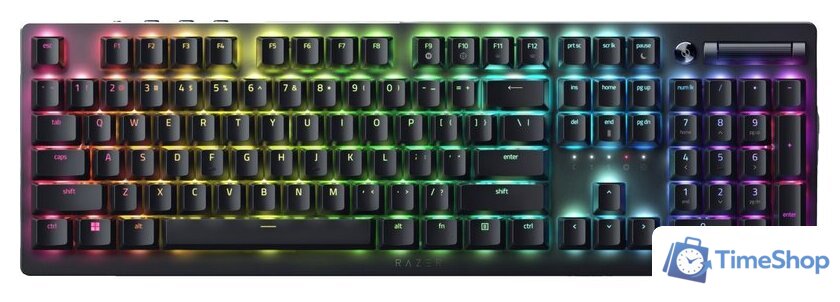 Клавиатура Razer Deathstalker V2 Pro Wireless (черный, Razer Low Profile Optical Purple, нет кириллицы) - Изображение №2 — Интернет-магазин Time-Shop