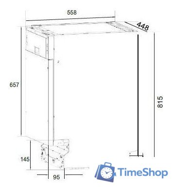 Встраиваемая посудомоечная машина ZorG W45A4A121G - Изображение №5 — Интернет-магазин Time-Shop
