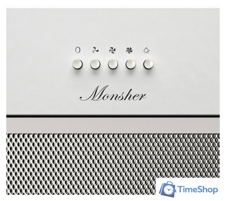 Кухонная вытяжка Monsher Amie 60 Blanc - Изображение №3 — Интернет-магазин Time-Shop