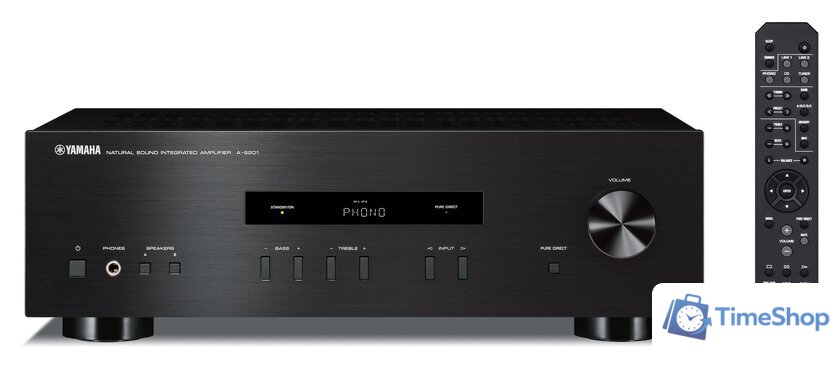 Интегральный усилитель Yamaha A-S201 (черный) - Изображение №2 — Интернет-магазин Time-Shop