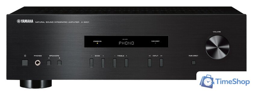 Интегральный усилитель Yamaha A-S201 (черный) - Изображение №1 — Интернет-магазин Time-Shop
