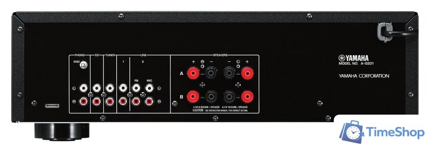 Интегральный усилитель Yamaha A-S201 (черный) - Изображение №3 — Интернет-магазин Time-Shop