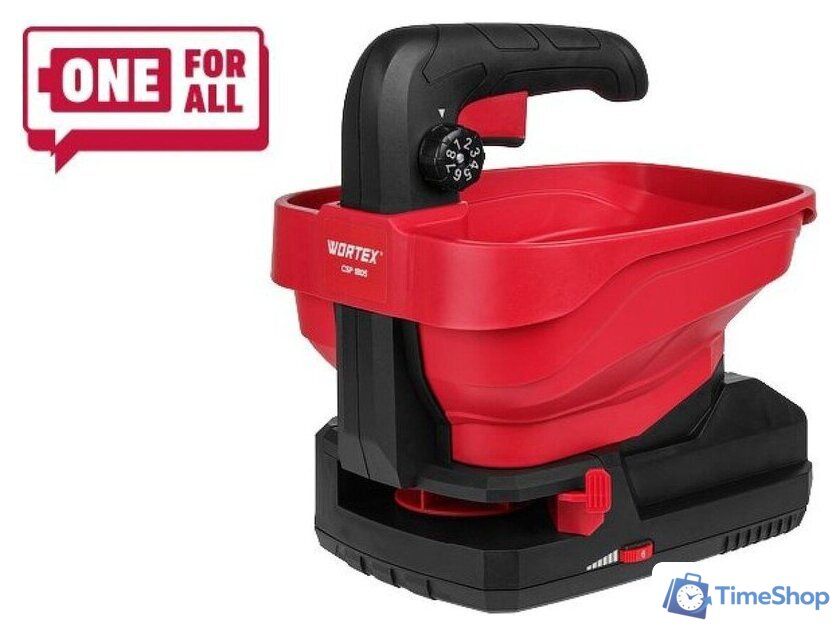 Разбрасыватель-сеялка Wortex CSP 1805 ALL1 XLT Solo (без АКБ) - Изображение №1 — Интернет-магазин Time-Shop