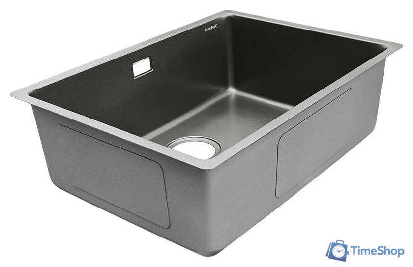Кухонная мойка GranFest Metal нержавеющая сталь AISI 304 GF-5944 титан - Изображение №2 — Интернет-магазин Time-Shop