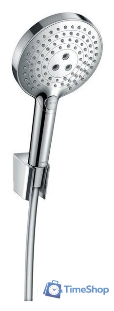 Душевой гарнитур  Hansgrohe Raindance Select S 120 26721000 (хром) - Изображение №1 — Интернет-магазин Time-Shop