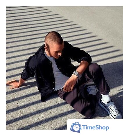 Наручные часы Swatch C-Grey SB03M100 - Изображение №3 — Интернет-магазин Time-Shop