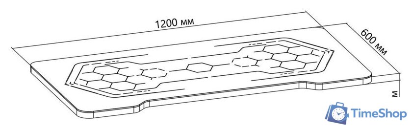 Столешница CACTUS CS-DT-RGB-HEX - Изображение №6 — Интернет-магазин Time-Shop
