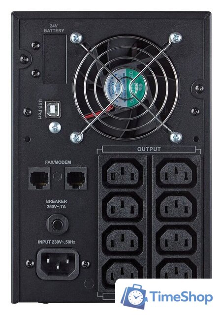 Источник бесперебойного питания Kiper Power SmartPro 1000 Gen1 IEC (1000VA/800W) - Изображение №2 — Интернет-магазин Time-Shop