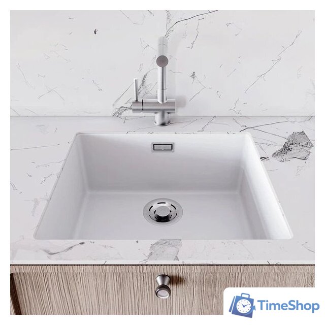 Кухонная мойка Globalo Aurilio 60.1 White Clean Tech - Изображение №1 — Интернет-магазин Time-Shop