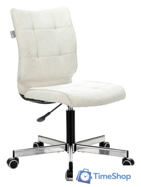 Офисное кресло Бюрократ CH-330M/VELV20 (бежевый) - Изображение №1 — Интернет-магазин Time-Shop