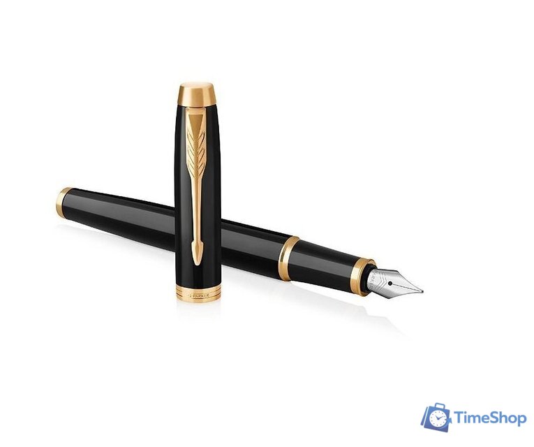 Ручка перьевая Parker IM Metal Black GT 1931645 - Изображение №4 — Интернет-магазин Time-Shop