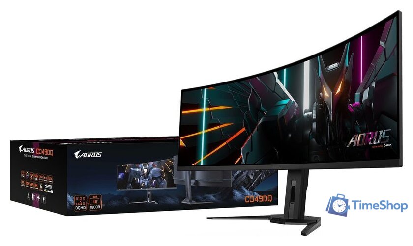 Игровой монитор Gigabyte Aorus CO49DQ - Изображение №9 — Интернет-магазин Time-Shop