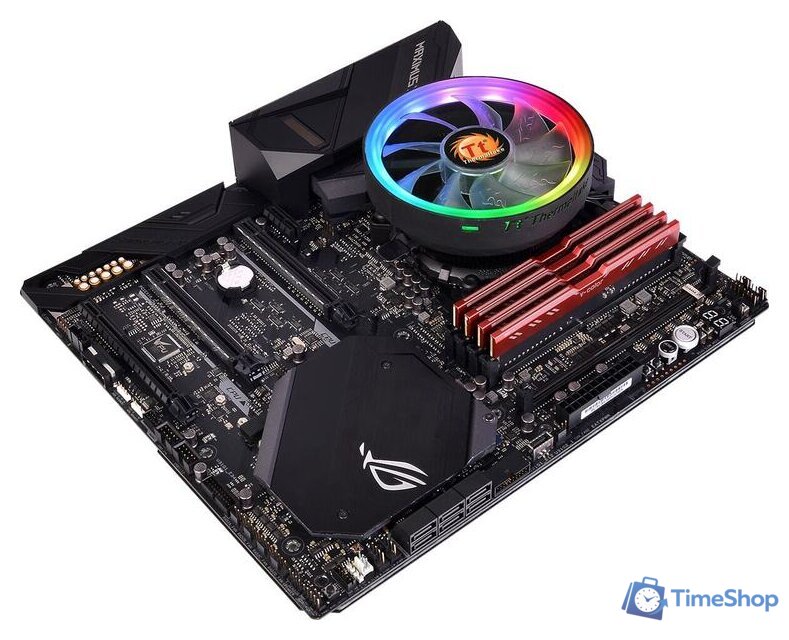 Кулер для процессора Thermaltake UX100 ARGB CL-P064-AL12SW-A - Изображение №6 — Интернет-магазин Time-Shop