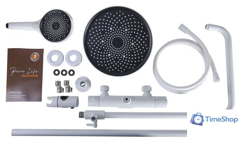 Душевая система  Maxonor Pure Life PL2487-8 - Изображение №2 — Интернет-магазин Time-Shop