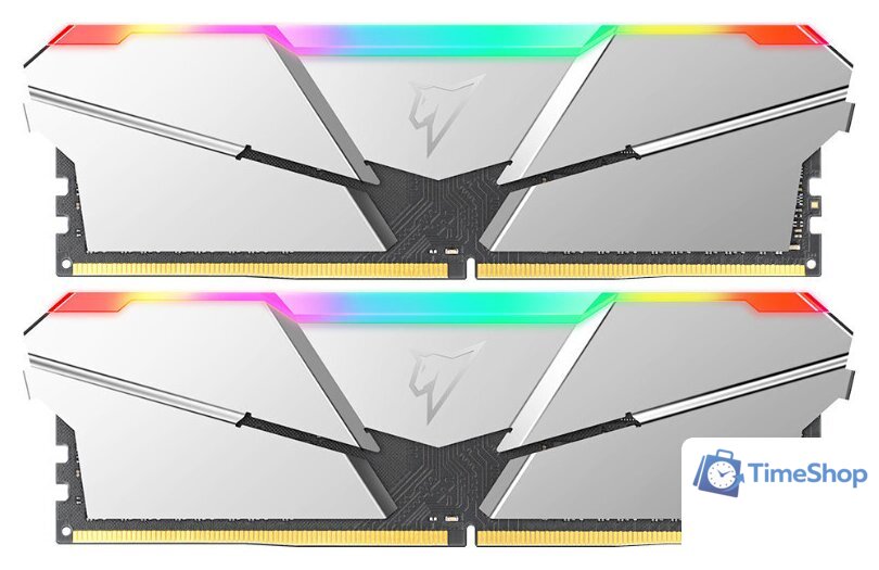 Оперативная память Netac Shadow RGB 2x8ГБ DDR4 3200 МГц NTSRD4P32DP-16S - Изображение №1 — Интернет-магазин Time-Shop