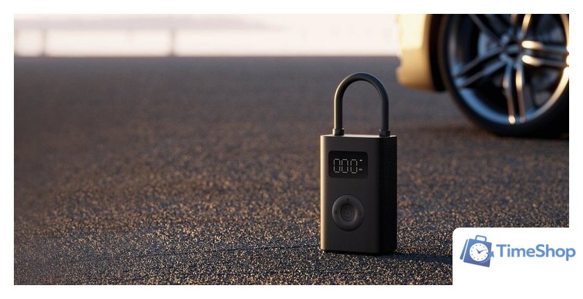 Автомобильный компрессор Xiaomi Mi Portable Electric Air Compressor 2 BHR7112GL (международная версия) - Изображение №3 — Интернет-магазин Time-Shop