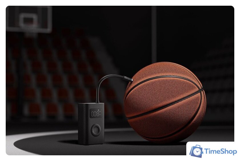 Автомобильный компрессор Xiaomi Mi Portable Electric Air Compressor 2 BHR7112GL (международная версия) - Изображение №2 — Интернет-магазин Time-Shop