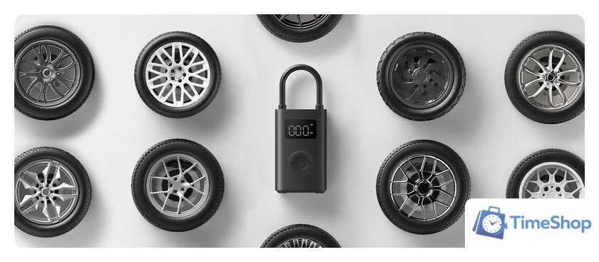 Автомобильный компрессор Xiaomi Mi Portable Electric Air Compressor 2 BHR7112GL (международная версия) - Изображение №5 — Интернет-магазин Time-Shop