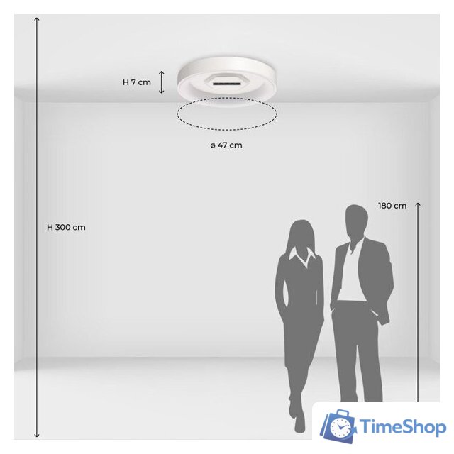 Припотолочная люстра De City Мадлен 424014401 - Изображение №12 — Интернет-магазин Time-Shop