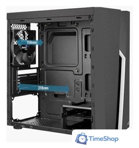 Корпус AeroCool Bolt Mini-G-BK-v1 - Изображение №6 — Интернет-магазин Time-Shop