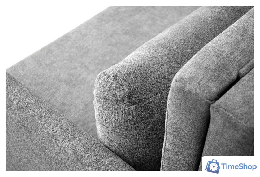 Диван Домовой Визит-3 2 (130) (Santos Light Grey) - Изображение №6 — Интернет-магазин Time-Shop