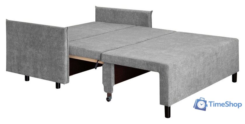 Диван Домовой Визит-3 2 (130) (Santos Light Grey) - Изображение №9 — Интернет-магазин Time-Shop