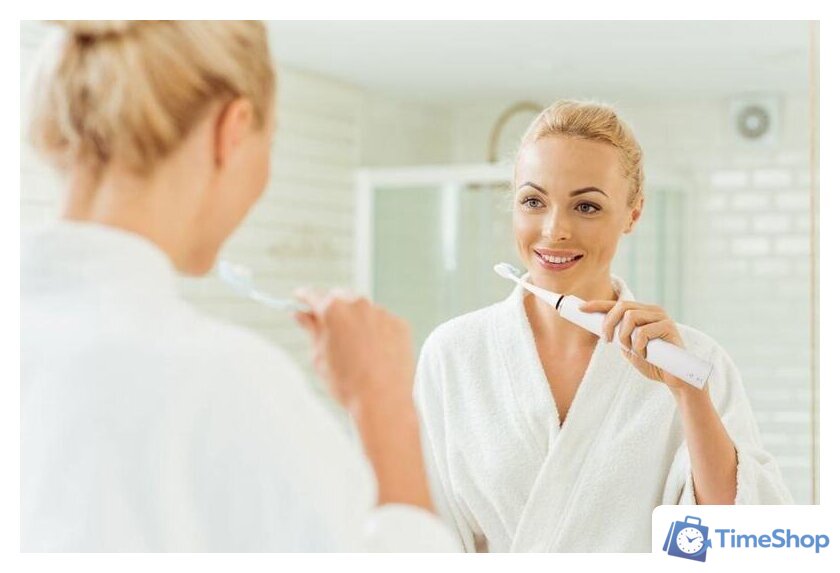 Электрическая зубная щетка Eldom Sonic SD200B - Изображение №7 — Интернет-магазин Time-Shop