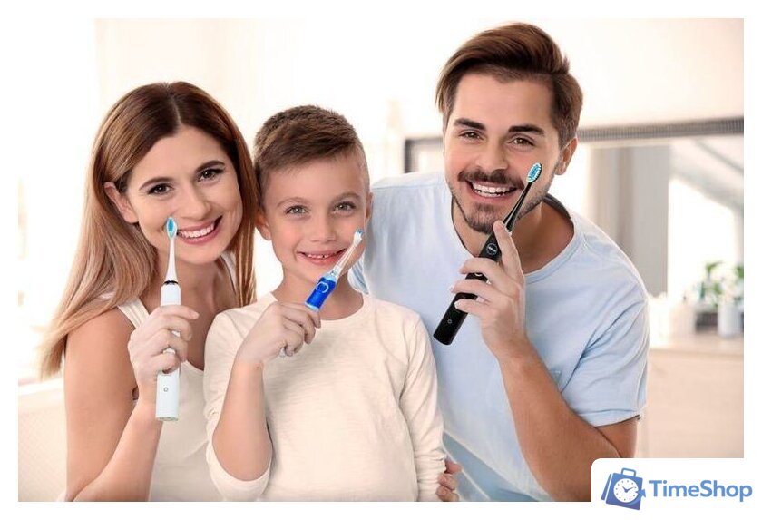 Электрическая зубная щетка Eldom Sonic SD200B - Изображение №8 — Интернет-магазин Time-Shop