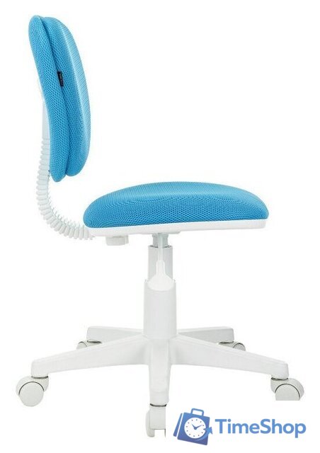 Компьютерное кресло Brabix Joy MG-204W без подлокотников 533012 (белый/голубой TW-55) - Изображение №11 — Интернет-магазин Time-Shop