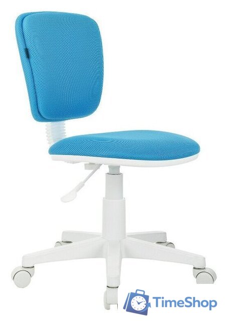 Компьютерное кресло Brabix Joy MG-204W без подлокотников 533012 (белый/голубой TW-55) - Изображение №1 — Интернет-магазин Time-Shop