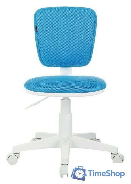 Компьютерное кресло Brabix Joy MG-204W без подлокотников 533012 (белый/голубой TW-55) - Изображение №10 — Интернет-магазин Time-Shop