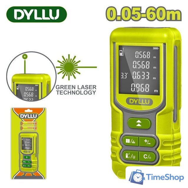 Лазерный дальномер Dyllu DTDL1526 - Изображение №1 — Интернет-магазин Time-Shop