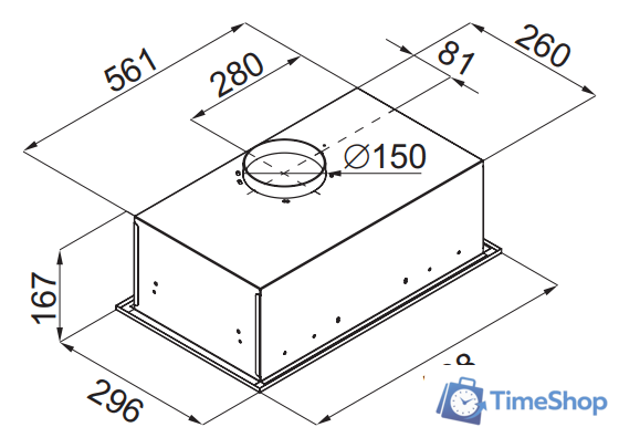 Кухонная вытяжка MAUNFELD Fantasy 1000ST 60 (черный) - Изображение №13 — Интернет-магазин Time-Shop