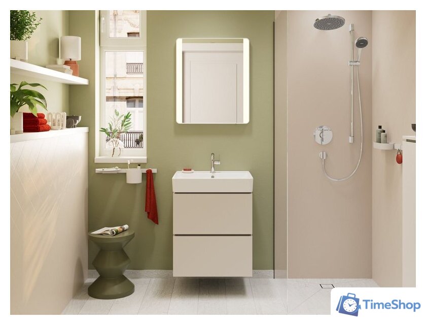 Умывальник Hansgrohe Xanuia Q 60 60133450 - Изображение №14 — Интернет-магазин Time-Shop