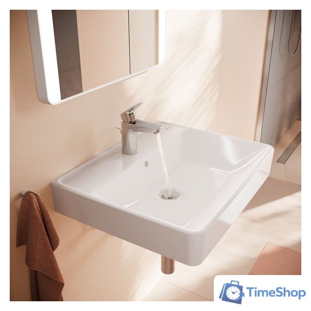 Умывальник Hansgrohe Xanuia Q 60 60133450 - Изображение №10 — Интернет-магазин Time-Shop