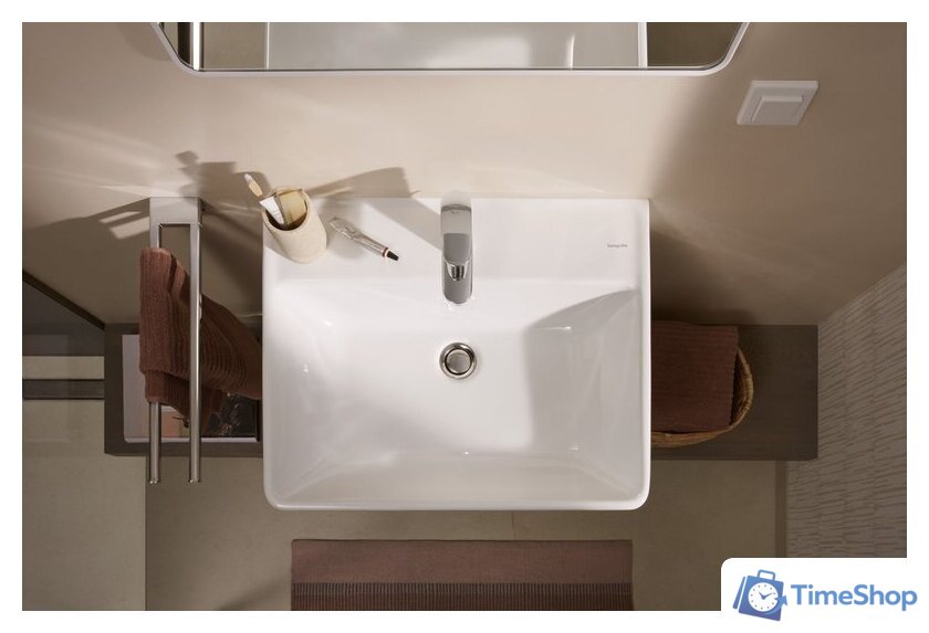 Умывальник Hansgrohe Xanuia Q 60 60133450 - Изображение №15 — Интернет-магазин Time-Shop