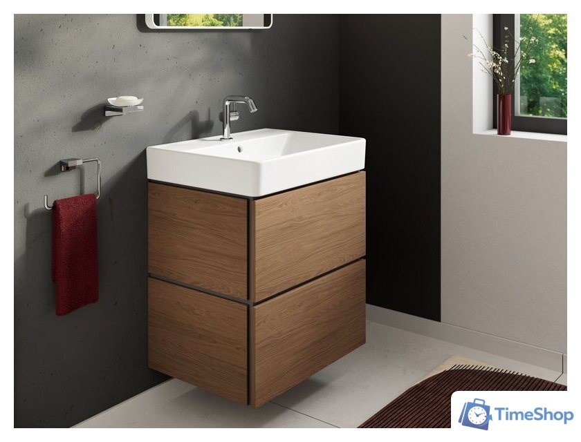 Умывальник Hansgrohe Xanuia Q 60 60133450 - Изображение №12 — Интернет-магазин Time-Shop