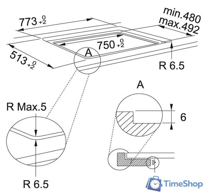 Варочная панель Franke FSM 804 I B BK - Изображение №2 — Интернет-магазин Time-Shop