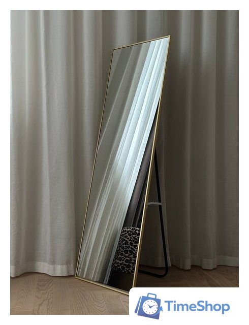 Зеркало EMZE Прямоугольное 37х115 DK.37.115.AUR (золото) - Изображение №10 — Интернет-магазин Time-Shop