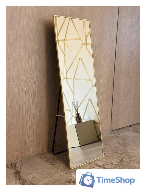 Зеркало EMZE Прямоугольное 37х115 DK.37.115.AUR (золото) - Изображение №3 — Интернет-магазин Time-Shop