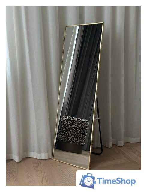 Зеркало EMZE Прямоугольное 37х115 DK.37.115.AUR (золото) - Изображение №7 — Интернет-магазин Time-Shop