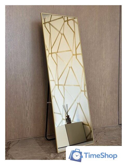 Зеркало EMZE Прямоугольное 37х115 DK.37.115.AUR (золото) - Изображение №2 — Интернет-магазин Time-Shop