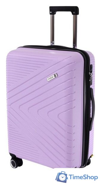 Чемодан-спиннер Pride РР-202 (L, сиреневый) - Изображение №2 — Интернет-магазин Time-Shop