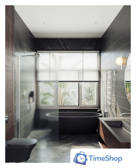 Душевая стенка MaybahGlass 89x195 MGD-690-4ш (сатин стекло/хром глянцевый) - Изображение №4 — Интернет-магазин Time-Shop