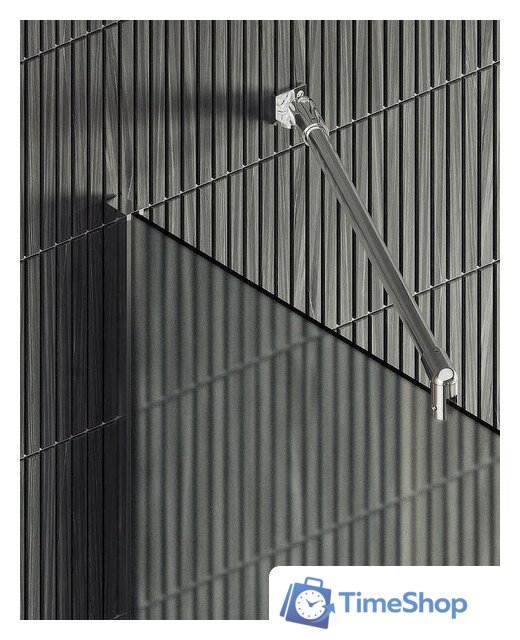 Душевая стенка MaybahGlass 89x195 MGD-690-4ш (сатин стекло/хром глянцевый) - Изображение №5 — Интернет-магазин Time-Shop