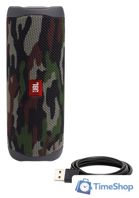 Беспроводная колонка JBL Flip 5 (камуфляж) - Изображение №5 — Интернет-магазин Time-Shop