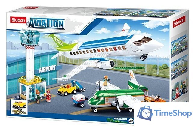 Конструктор Sluban Aviation M38-B0930 Аэропорт - Изображение №1 — Интернет-магазин Time-Shop