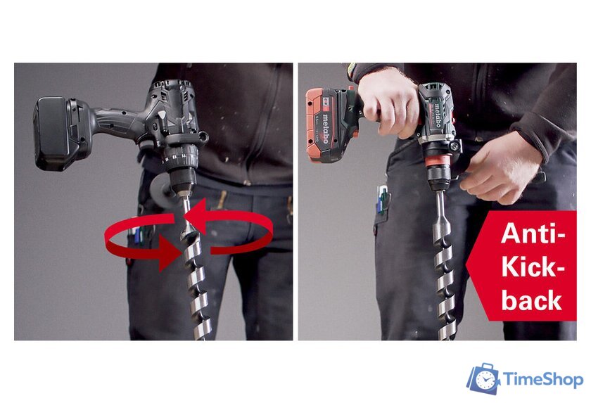 Дрель-шуруповерт Metabo BS 18 LTX BL Q I 602359840 (без АКБ, кейс) - Изображение №5 — Интернет-магазин Time-Shop